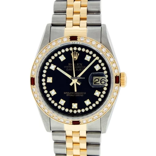 Amazing Fakes Rolex Datejust 16013 Caliber 3035 Automatic Movement 36mm Gold/steel Case Mens/unisex Watch - Image 2