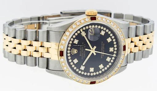 Amazing Fakes Rolex Datejust 16013 Caliber 3035 Automatic Movement 36mm Gold/steel Case Mens/unisex Watch - Image 3