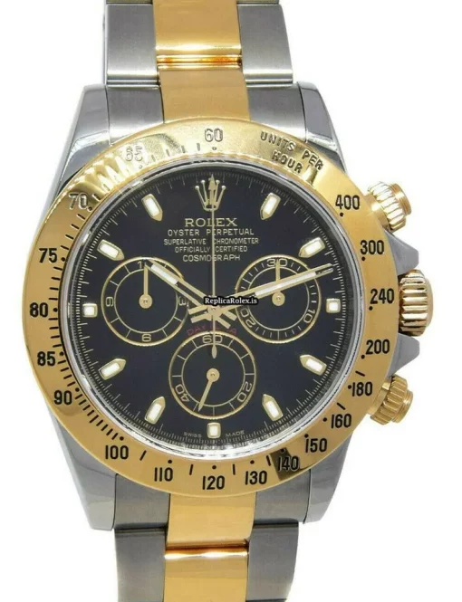 Offering Fake Rolex Daytona 116523 Automatic Movement 40mm Gold/steel Case Mens/unisex Watch