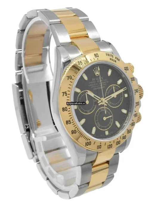 Offering Fake Rolex Daytona 116523 Automatic Movement 40mm Gold/steel Case Mens/unisex Watch - Image 5