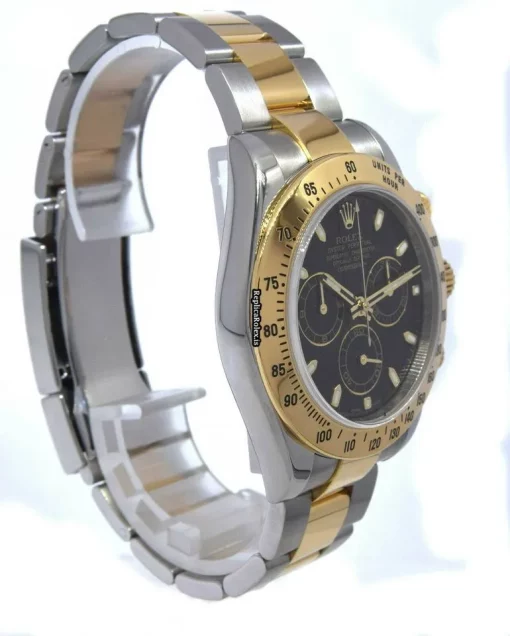 Offering Fake Rolex Daytona 116523 Automatic Movement 40mm Gold/steel Case Mens/unisex Watch - Image 6