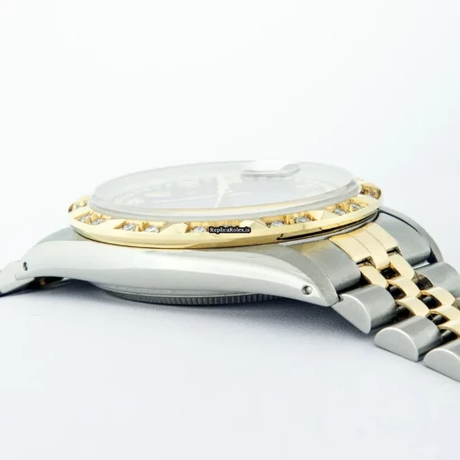 Attractive Clone Rolex Datejust 16013 Caliber 3035 Automatic Movement 36mm Gold/steel Case Mens/unisex Watch - Image 11