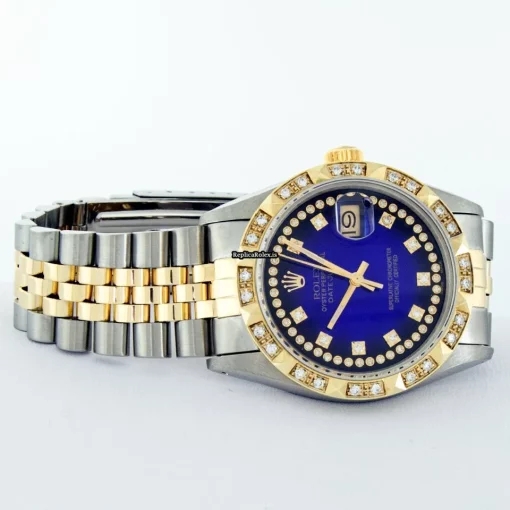 Attractive Clone Rolex Datejust 16013 Caliber 3035 Automatic Movement 36mm Gold/steel Case Mens/unisex Watch - Image 4