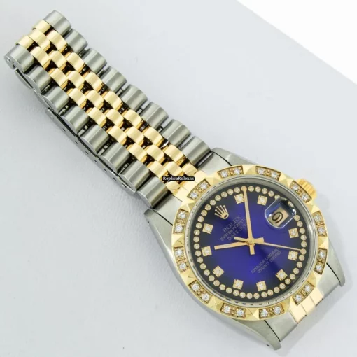 Attractive Clone Rolex Datejust 16013 Caliber 3035 Automatic Movement 36mm Gold/steel Case Mens/unisex Watch - Image 7