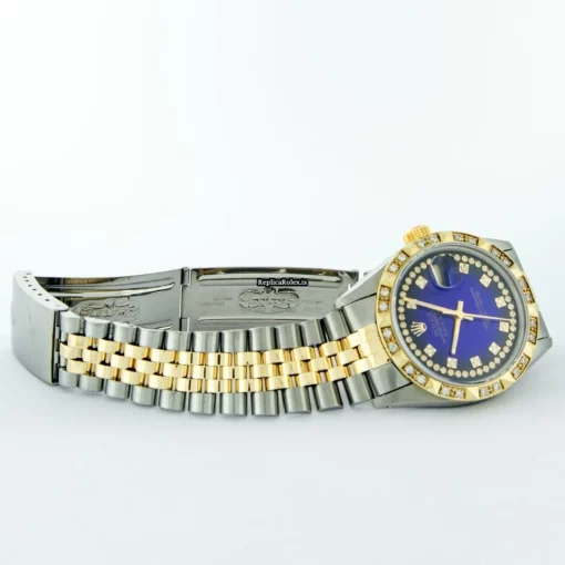 Attractive Clone Rolex Datejust 16013 Caliber 3035 Automatic Movement 36mm Gold/steel Case Mens/unisex Watch - Image 8