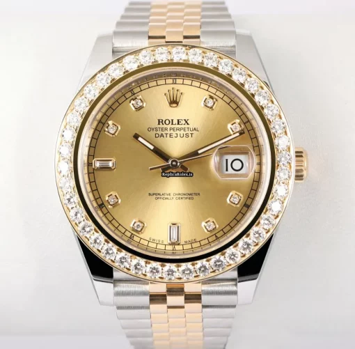 Durable Replica Rolex Datejust 126333 Caliber 3235 Automatic Movement 41mm Gold/steel Case Mens/unisex Watch