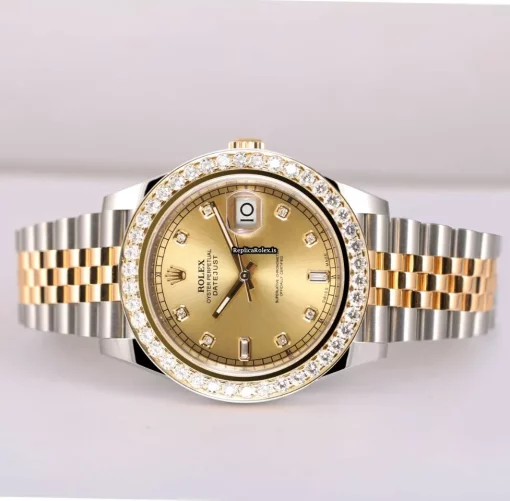 Durable Replica Rolex Datejust 126333 Caliber 3235 Automatic Movement 41mm Gold/steel Case Mens/unisex Watch - Image 4