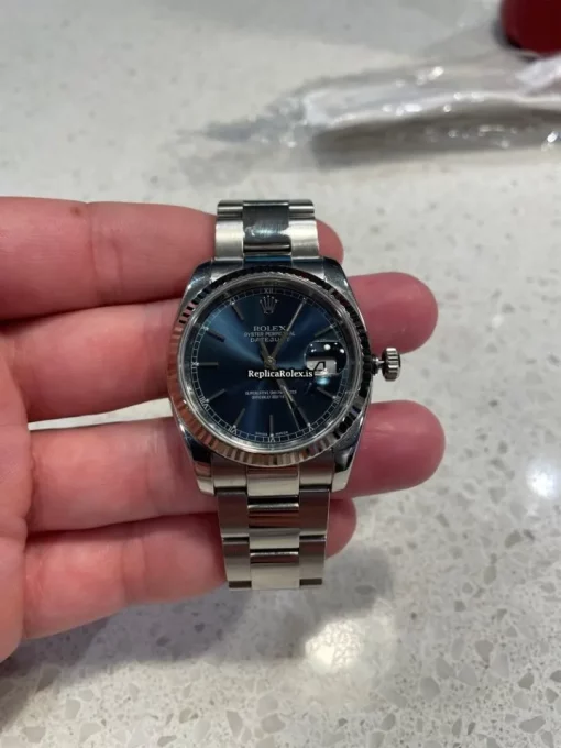 Awesome Replica Rolex Datejust 116234 Caliber 3135 Automatic Movement 36mm Steel Case Mens/unisex Watch - Image 9