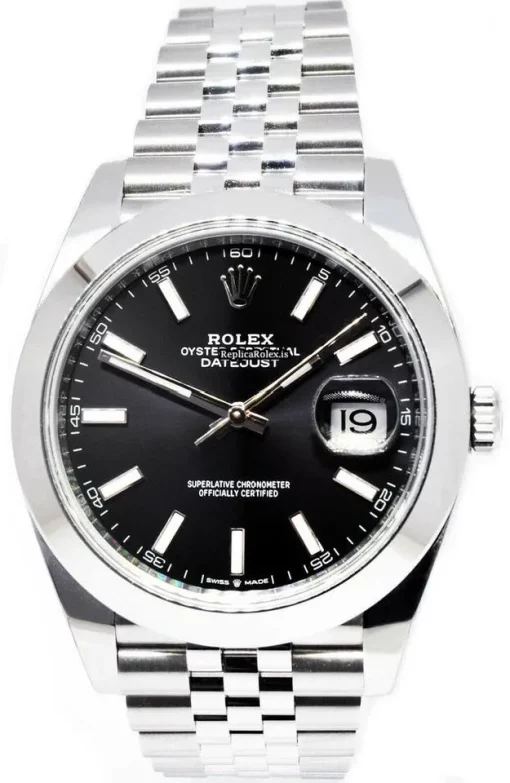 Wonderful Fakes Rolex Datejust 126300 Automatic Movement 41mm Steel Case Watch - Image 2