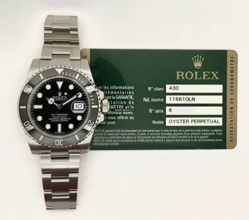 Superb Replica Rolex Submariner Date 116610ln Caliber 3185 Automatic Movement 40mm Ceramic Case Mens/unisex Watch