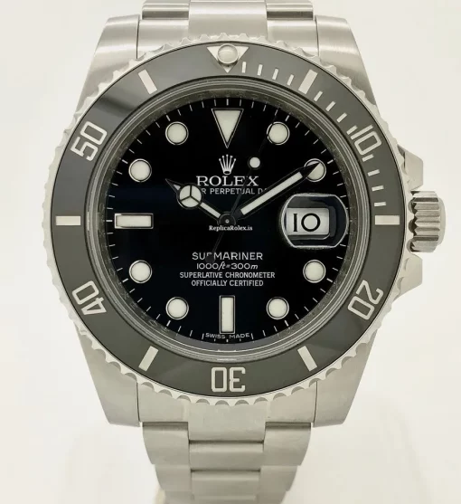 Superb Replica Rolex Submariner Date 116610ln Caliber 3185 Automatic Movement 40mm Ceramic Case Mens/unisex Watch - Image 2