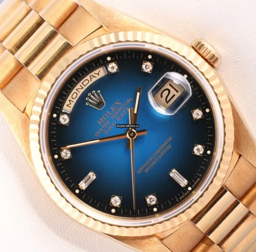 Reliable Clone Rolex Day-date 36 18238 Automatic Movement 36mm Yellow Gold Case Mens/unisex Watch