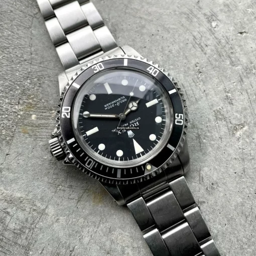 Epic Fake Rolex Submariner (no Date) 5513 Caliber 1520 Automatic Movement 40mm Steel Case Mens/unisex Watch - Image 4