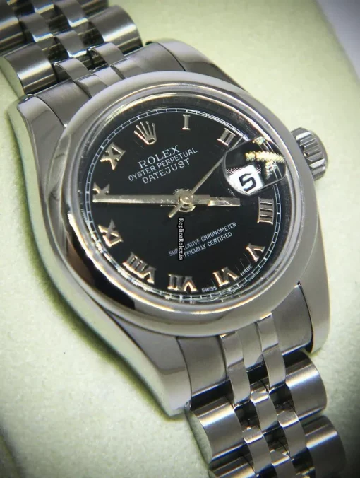 Top Fake Rolex Lady-datejust 179160 Automatic Movement 26mm Steel Case Womens Watch - Image 4