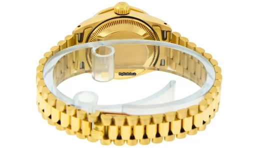 Affordable Replica Rolex Lady-datejust Automatic Automatic Movement 26mm Yellow Gold Case Womens Watch - Image 7