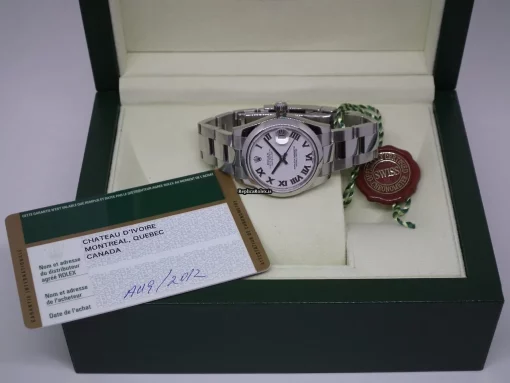 Durable Replica Rolex Lady-datejust 178240 Caliber 2235 Automatic Movement 31mm Steel Case Womens Watch - Image 13