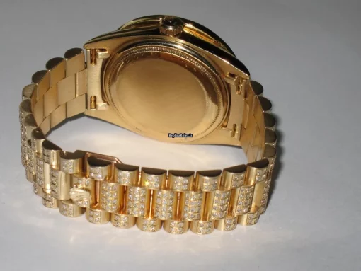 Swiss Copy Rolex Day-date Self Winding Automatic 36mm Yellow Gold Case Mens/unisex Watch - Image 8