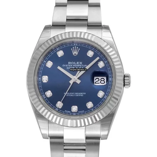 Marvellous Replicas Rolex Datejust 126334-0015 Automatic Movement 41mm White Gold Case Mens/unisex Watch - Image 2