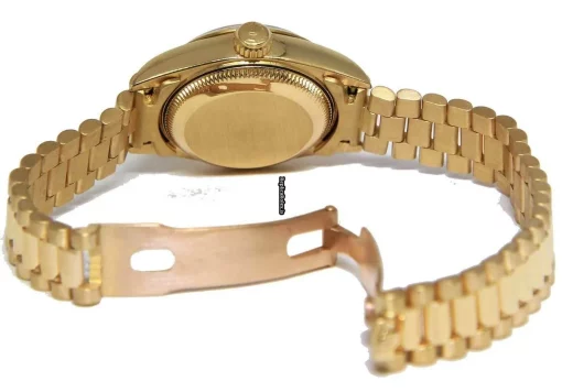 Amazing Replica Rolex Lady-datejust 69178 Automatic Movement 26mm Yellow Gold Case Womens Watch - Image 8