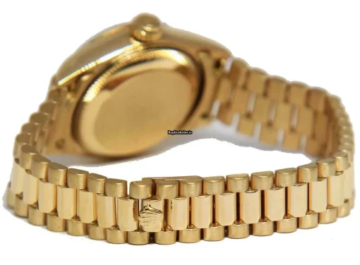 Amazing Replica Rolex Lady-datejust 69178 Automatic Movement 26mm Yellow Gold Case Womens Watch - Image 9