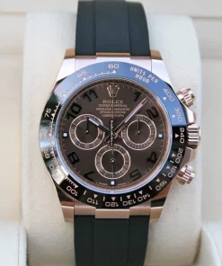 Aaa Fake Rolex Daytona 116515 Caliber 4130 Automatic Movement 40mm Rose Gold Case Mens/unisex Watch