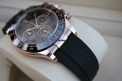 Aaa Fake Rolex Daytona 116515 Caliber 4130 Automatic Movement 40mm Rose Gold Case Mens/unisex Watch - Image 3