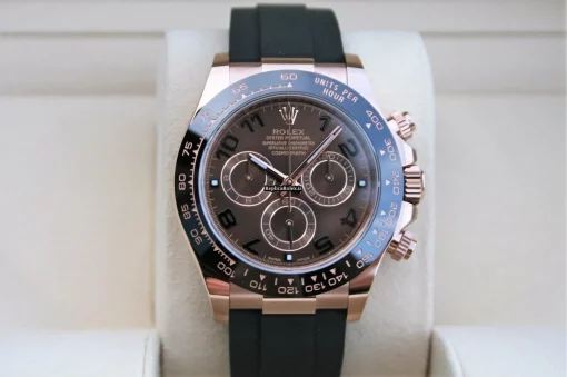 Aaa Fake Rolex Daytona 116515 Caliber 4130 Automatic Movement 40mm Rose Gold Case Mens/unisex Watch - Image 7