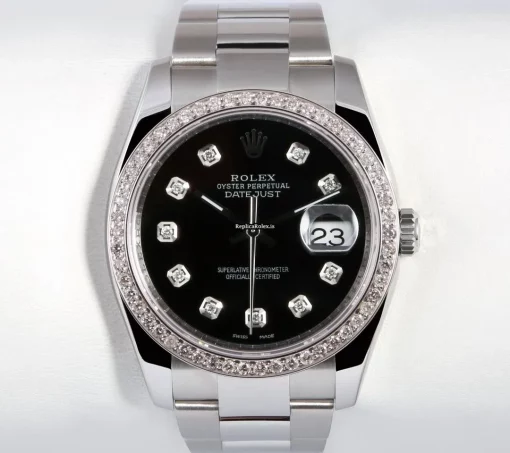 Good Replica Rolex Datejust 116234 Automatic Movement 36mm Steel Case Mens/unisex Watch - Image 2