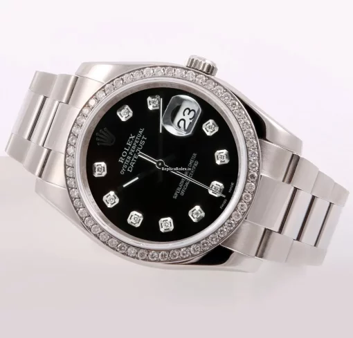 Good Replica Rolex Datejust 116234 Automatic Movement 36mm Steel Case Mens/unisex Watch - Image 4