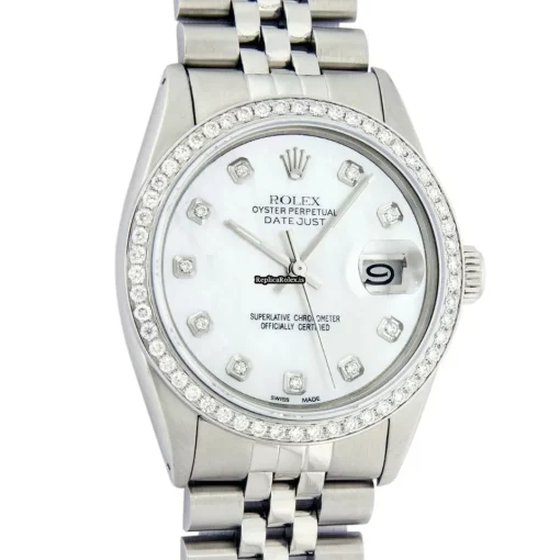 Affordable Fake Rolex Datejust 16030 Caliber 3035 Automatic Movement 36mm Steel Case Mens/unisex Watch