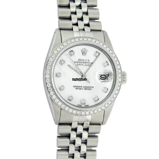 Affordable Fake Rolex Datejust 16030 Caliber 3035 Automatic Movement 36mm Steel Case Mens/unisex Watch - Image 2