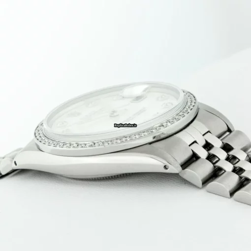 Affordable Fake Rolex Datejust 16030 Caliber 3035 Automatic Movement 36mm Steel Case Mens/unisex Watch - Image 9