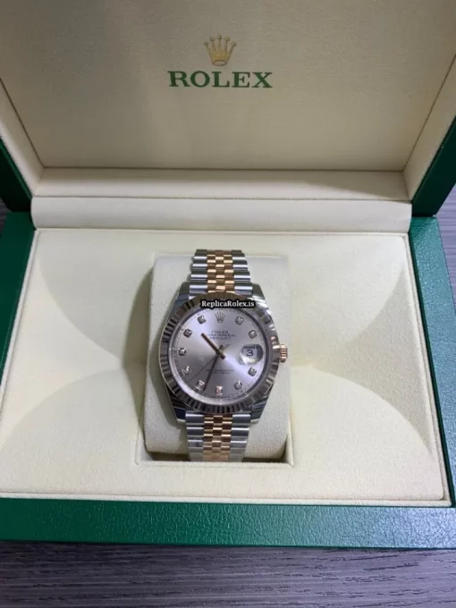 Attractive Replica Rolex Datejust II 126331 Caliber 3235 Automatic Movement 41mm Rose Gold Case Mens/unisex Watch - Image 2