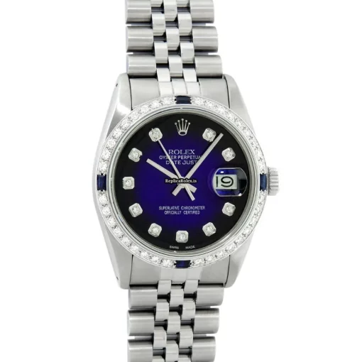 Fabulous Replica Rolex Datejust 16030 Caliber 3035 Automatic Movement 36mm Steel Case Mens/unisex Watch - Image 2