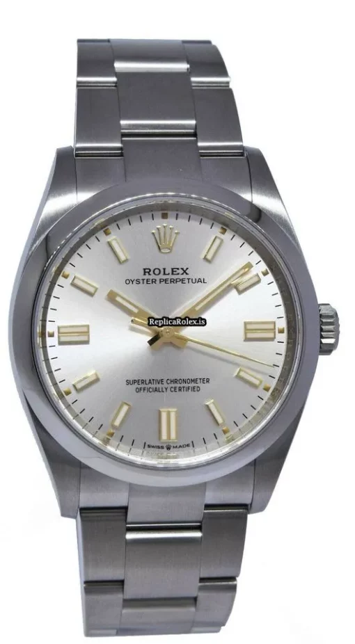 Fabulous Replica Rolex Oyster Perpetual 36 126000 Automatic Movement 36mm Steel Case Watch - Image 12