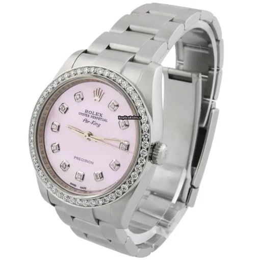 Excellent Imitation Rolex Air King 114200 Caliber 3130 Automatic Movement 34mm Steel Case Mens/unisex Watch - Image 2