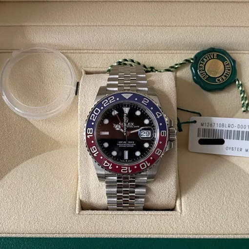 Lovely Fake Rolex Gmt-master II 126710blro Caliber 3285 Automatic Movement 40mm Steel Case Mens/unisex Watch