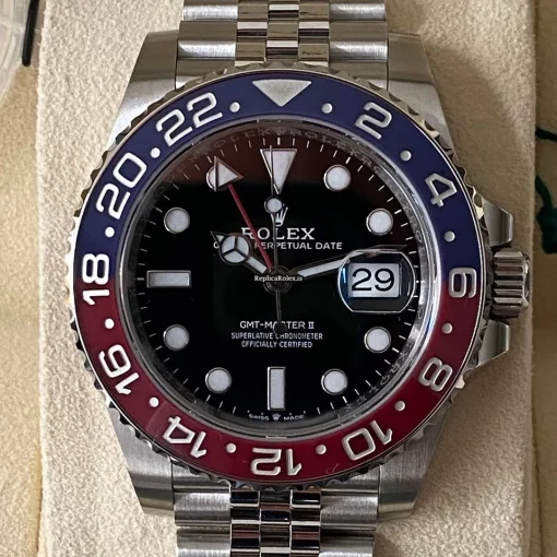 Lovely Fake Rolex Gmt-master II 126710blro Caliber 3285 Automatic Movement 40mm Steel Case Mens/unisex Watch - Image 2