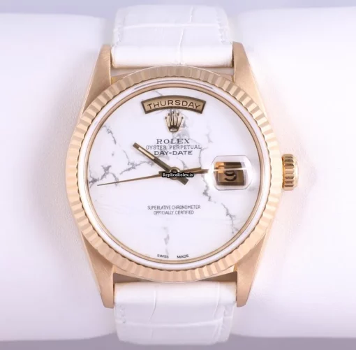 Trustworthy Replica Rolex Day-date 36 18038 Automatic Movement 36mm Yellow Gold Case Mens/unisex Watch