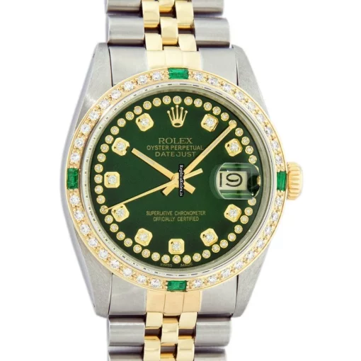 Nice Replica Rolex Datejust 16013 Caliber 3035 Automatic Movement 36mm Gold/steel Case Mens/unisex Watch