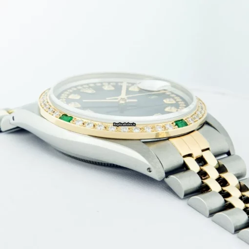 Nice Replica Rolex Datejust 16013 Caliber 3035 Automatic Movement 36mm Gold/steel Case Mens/unisex Watch - Image 10