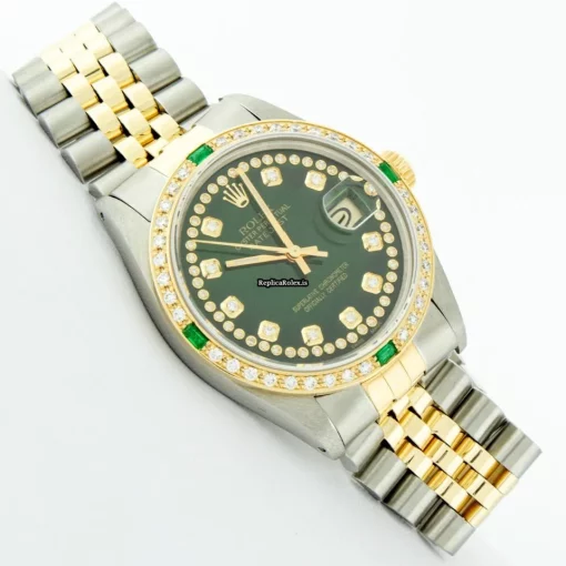 Nice Replica Rolex Datejust 16013 Caliber 3035 Automatic Movement 36mm Gold/steel Case Mens/unisex Watch - Image 3