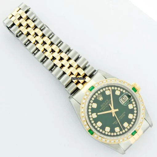 Nice Replica Rolex Datejust 16013 Caliber 3035 Automatic Movement 36mm Gold/steel Case Mens/unisex Watch - Image 7