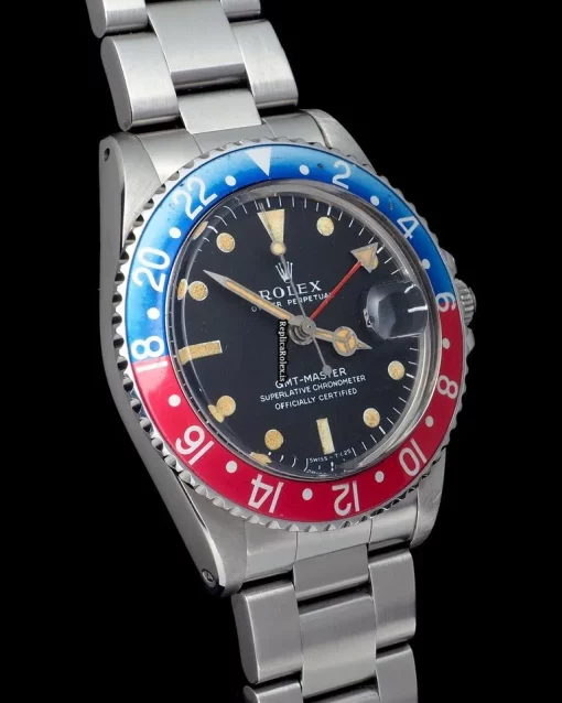 Incredible Replica Rolex Gmt-master 1675 Automatic Movement 40mm Steel Case Mens/unisex Watch - Image 8