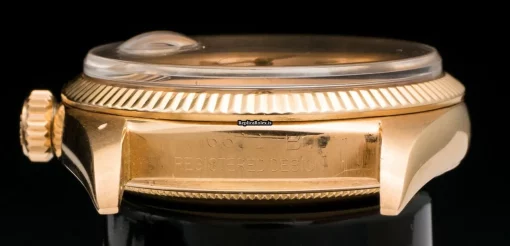 Awesome Fake Rolex Day-date 6611 Automatic Movement 36mm Rose Gold Case Watch - Image 9