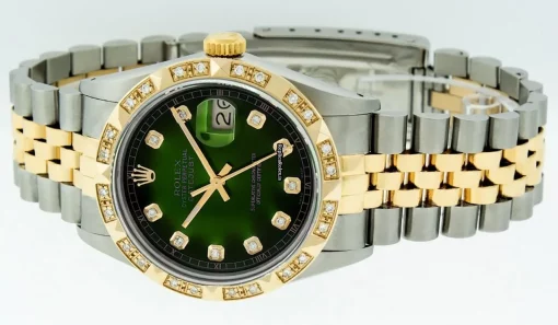 Aaa Fake Rolex Datejust 16013 Caliber 3035 Automatic Movement 36mm Gold/steel Case Mens/unisex Watch - Image 8