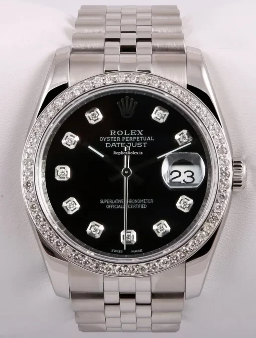 Great Replica Rolex Datejust 116234 Automatic Movement 36mm Steel Case Mens/unisex Watch - Image 3