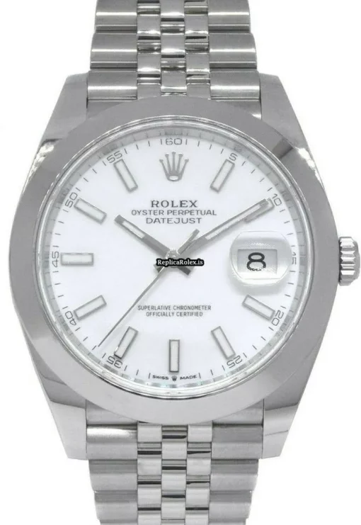 Cool Fake Rolex Datejust 126300 Automatic Movement 41mm Steel Case Watch