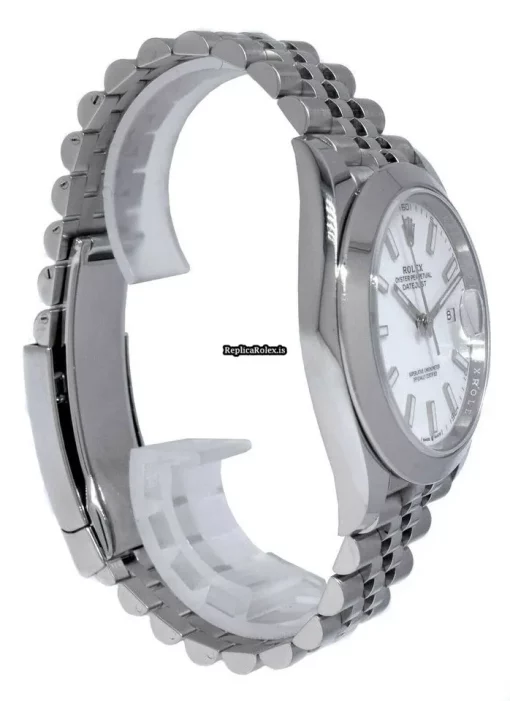 Cool Fake Rolex Datejust 126300 Automatic Movement 41mm Steel Case Watch - Image 6
