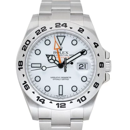Beautiful Copy Rolex Explorer II 216570 Automatic Movement 42mm Steel Case Mens/unisex Watch - Image 2